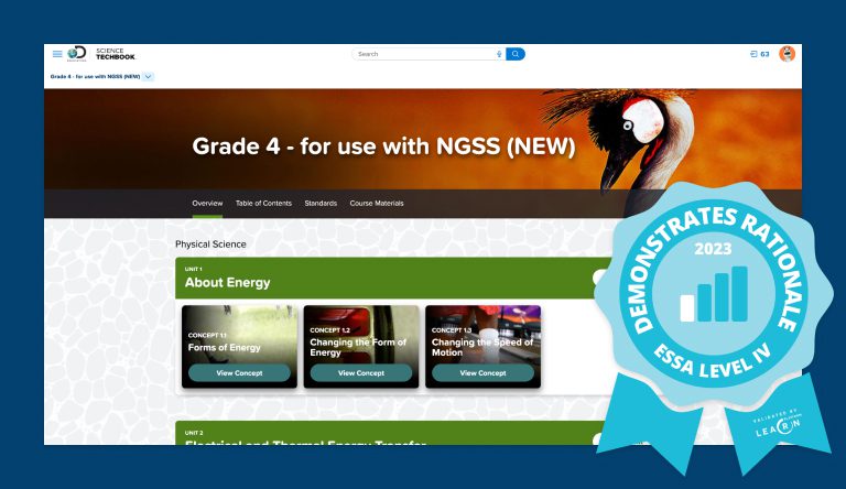 essa tier 3 science techbook card